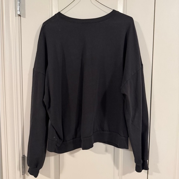 Black Graphic Sweatshirt - Picture 2 of 5